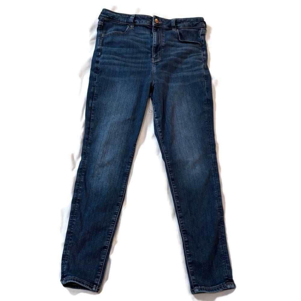 American Eagle Outfitters Dark Blue Skinny Jeans
